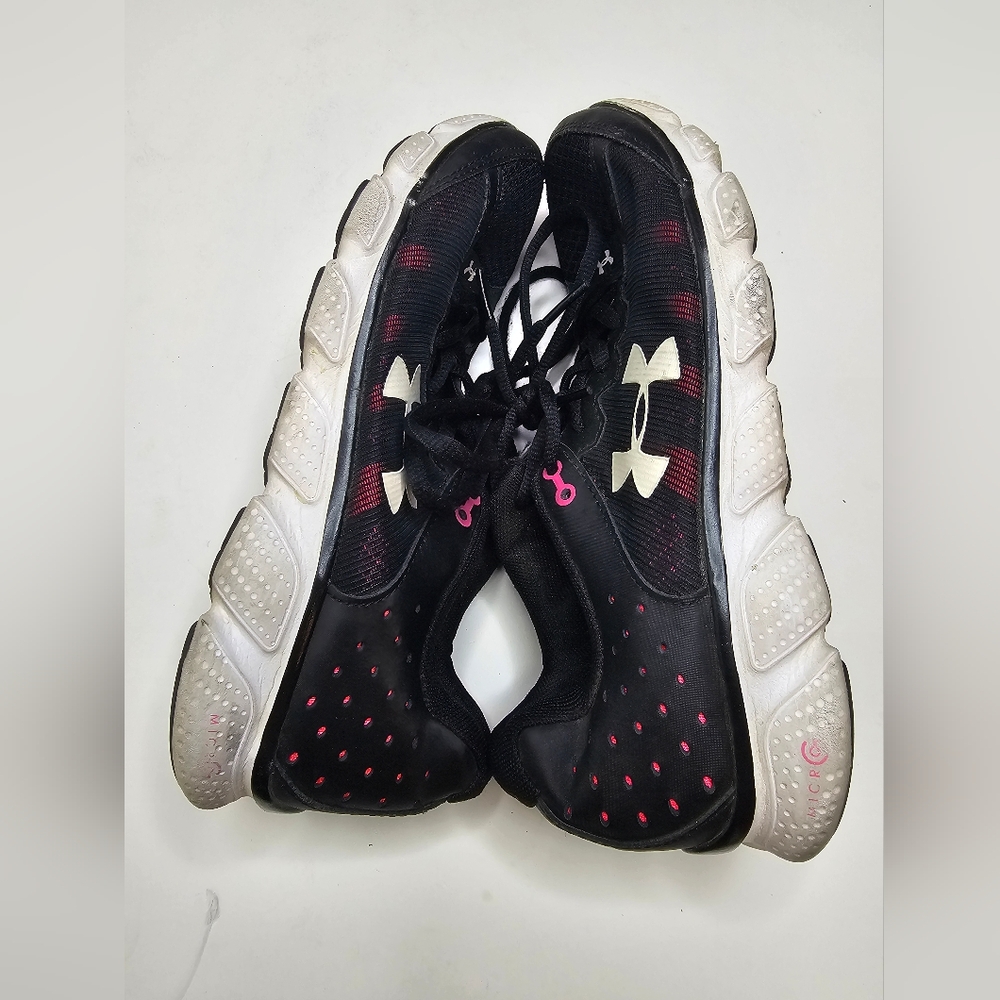 Womens Under Armour Micro G Assert 6 Size 7.5 Black Running Shoes 1266252-001 - Picture 9 of 9